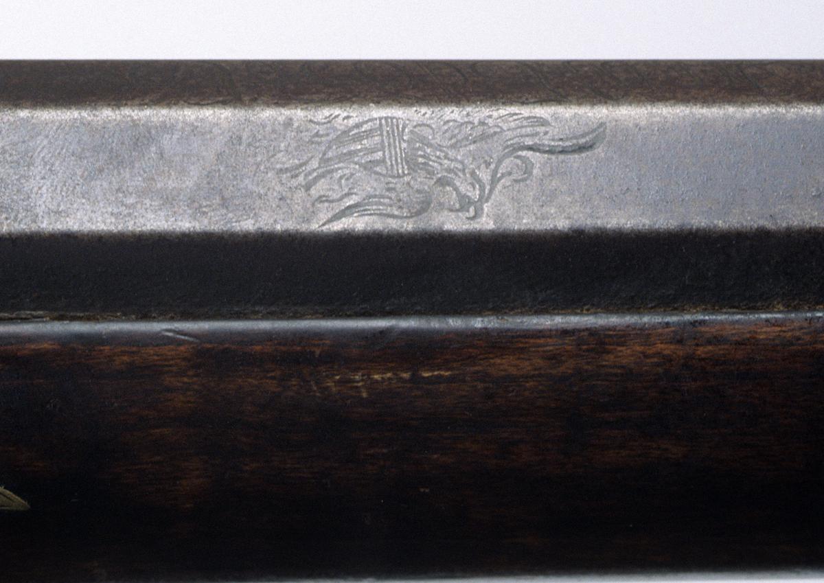1995.0011 Flintlock Rifle, Detail 7