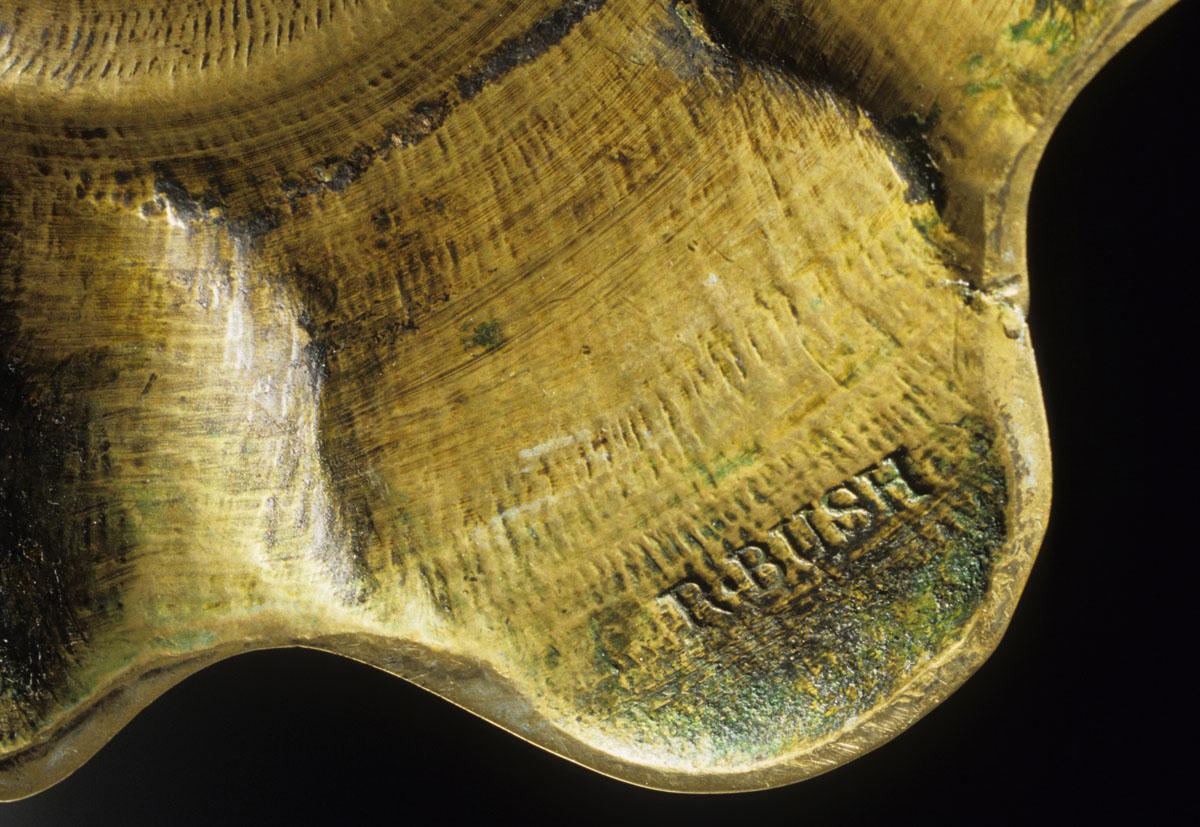 1995.0014 Candlestick, detail