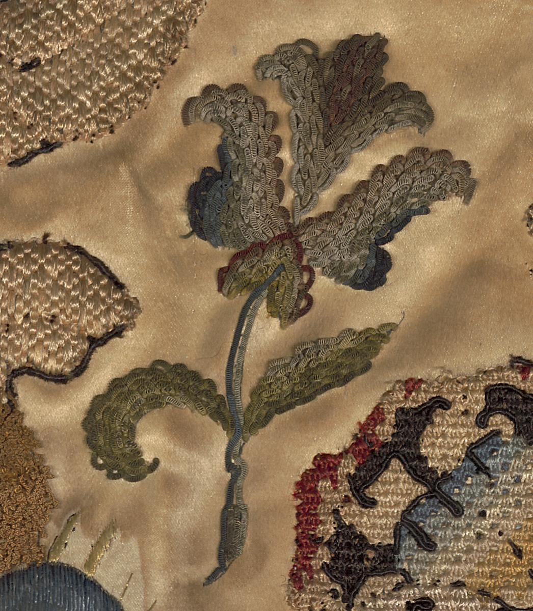 1992.0015 Needlework Picture, Detail 10