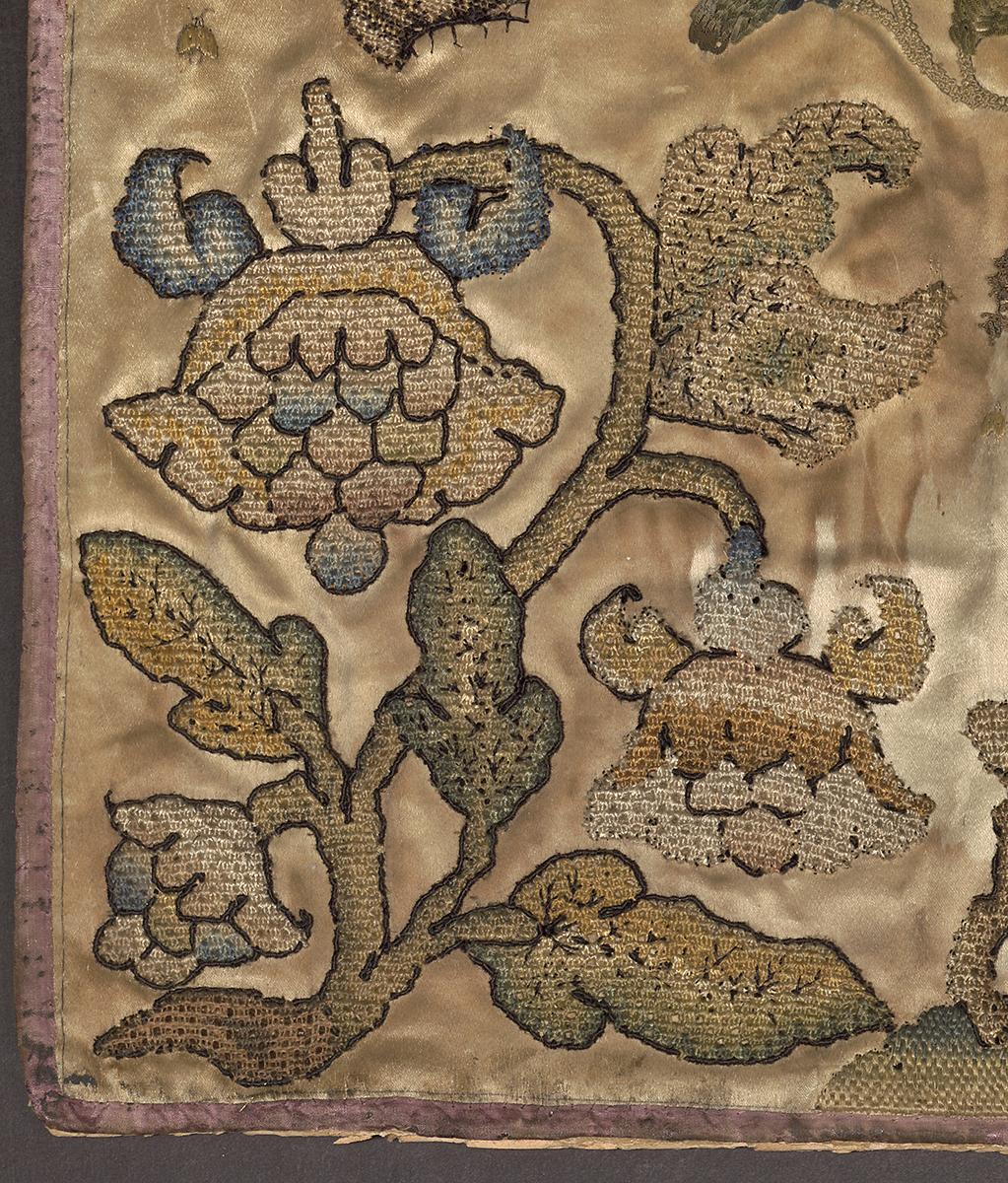 1992.0015 Needlework Picture, Detail 12
