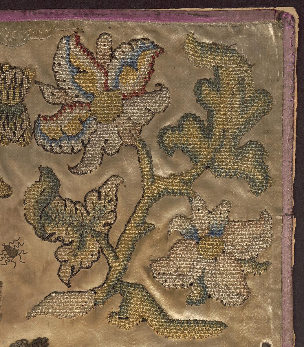 1992.0015 Needlework Picture, Detail 6