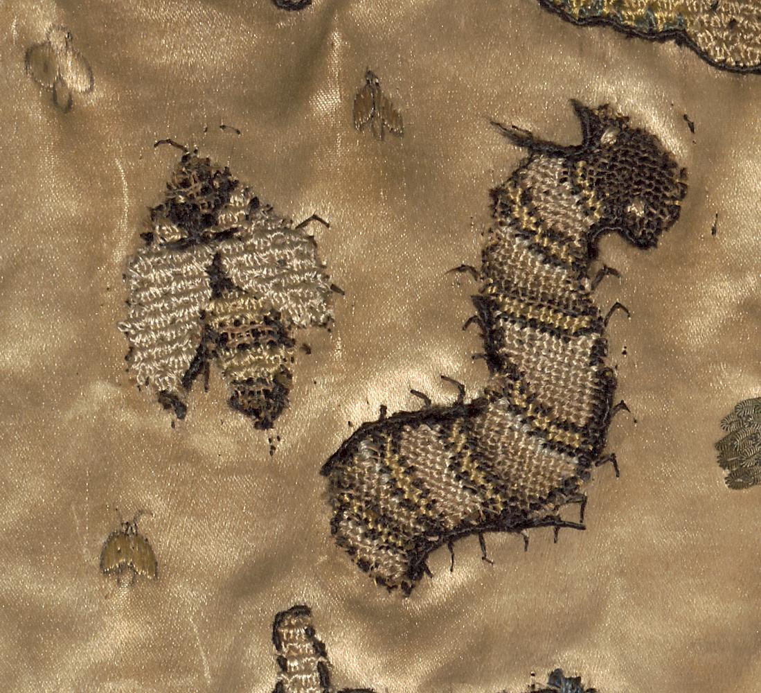 1992.0015 Needlework Picture, Detail 8