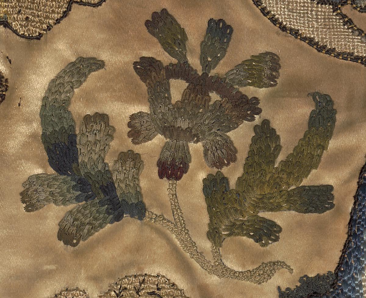 1992.0015 Needlework Picture, Detail 9