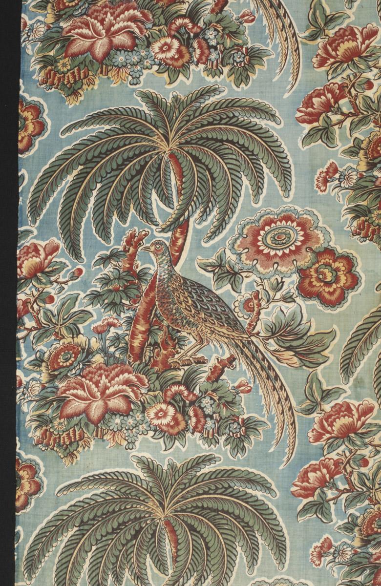 1995.0018 Textile, printed, detail 3