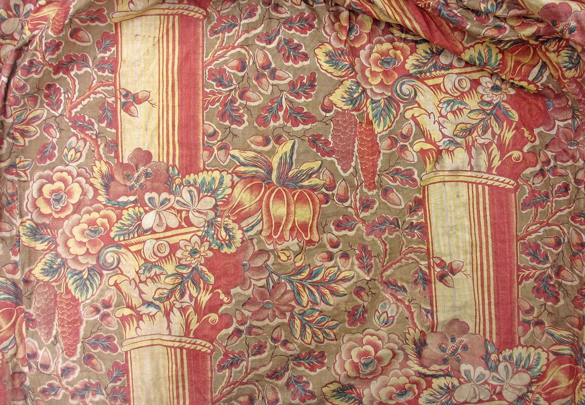 1995.0038 textile, printed repeat