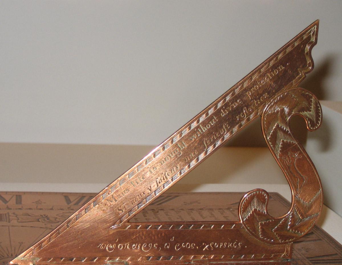 1995.0041 Sundial (detail 2)