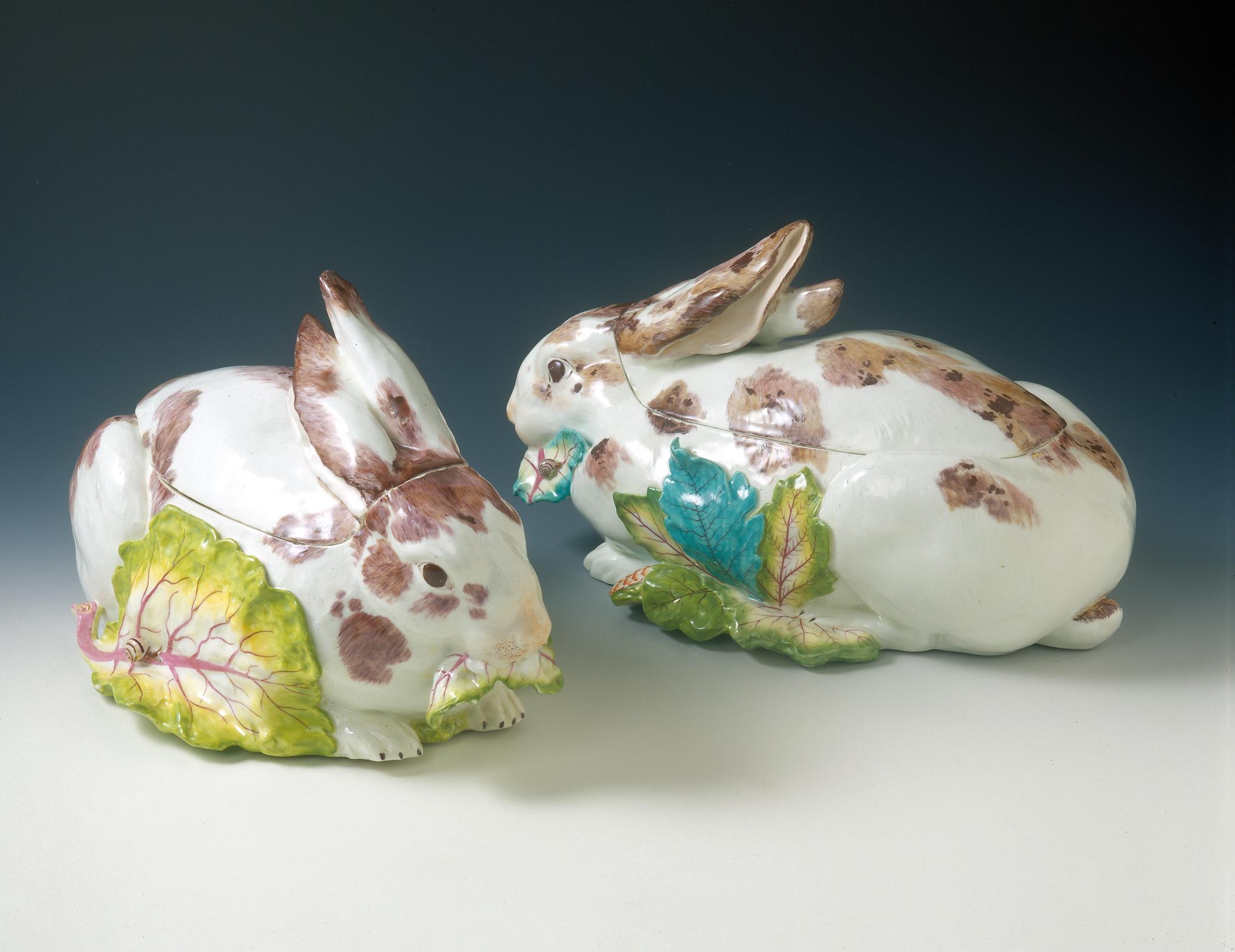 1996.0004.002 A, B; .003 A, B Tureens