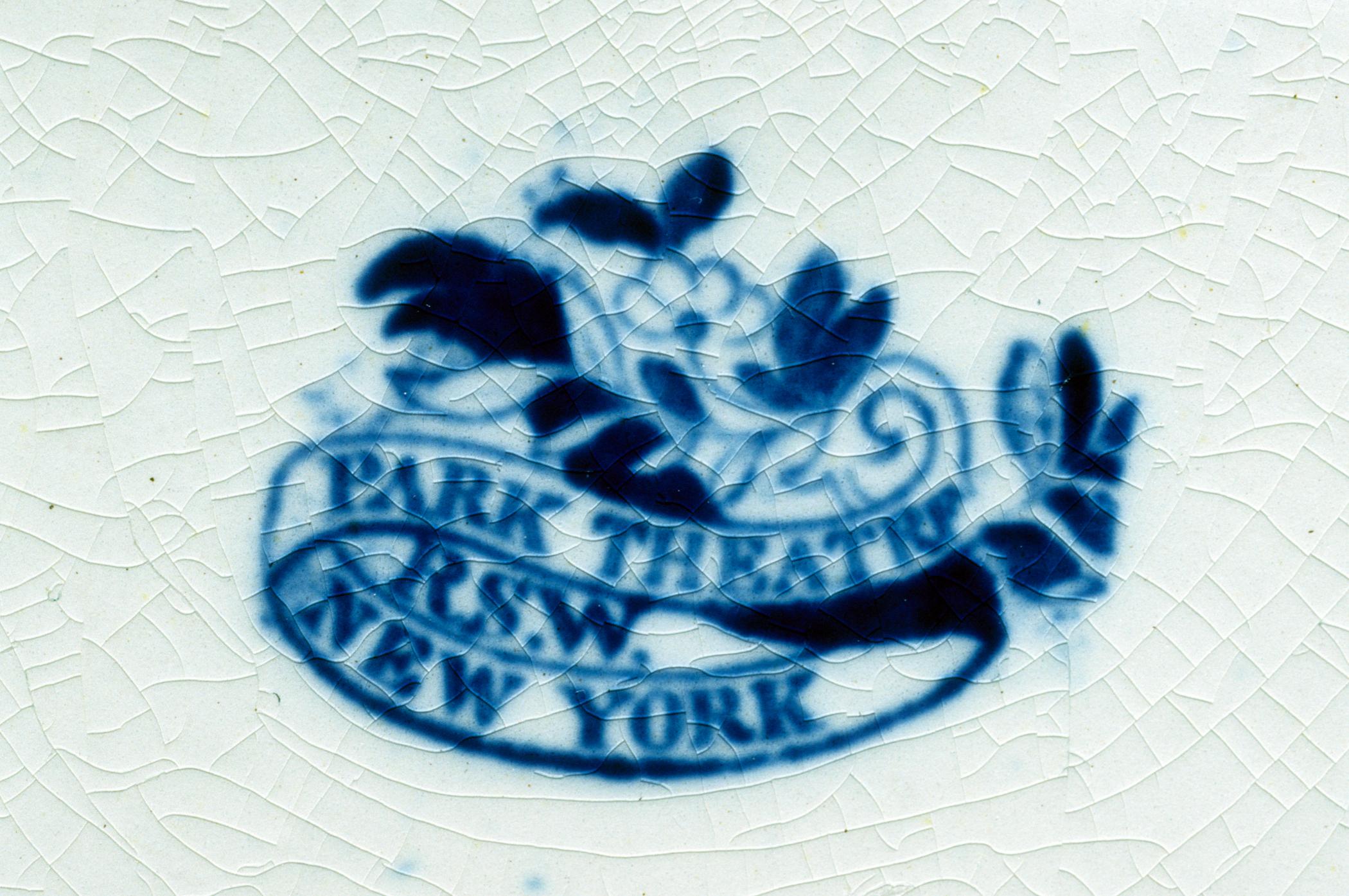 1996.0004.009 Soup plate (detail)