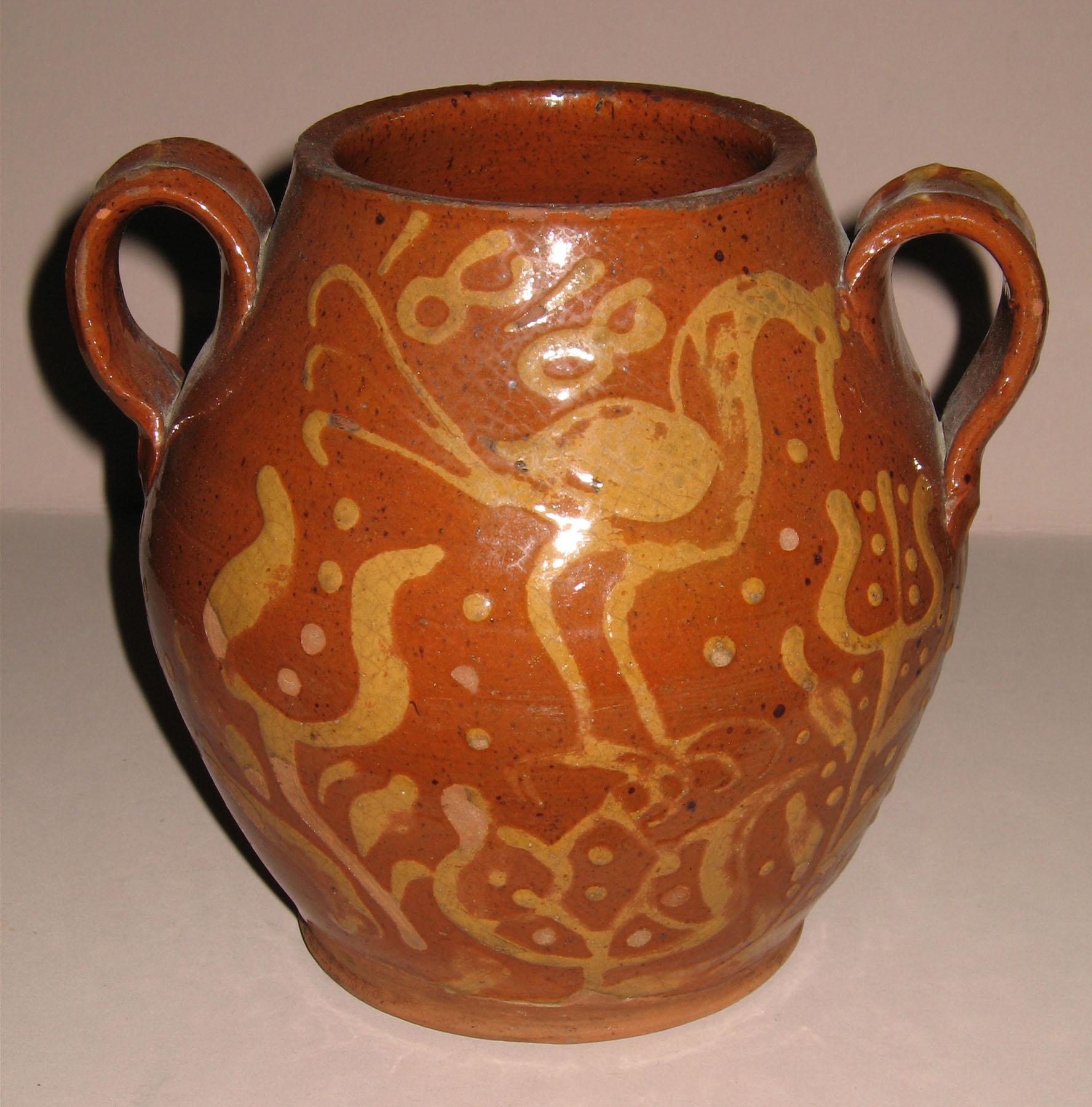 1958.0120.022 Slipware jar
