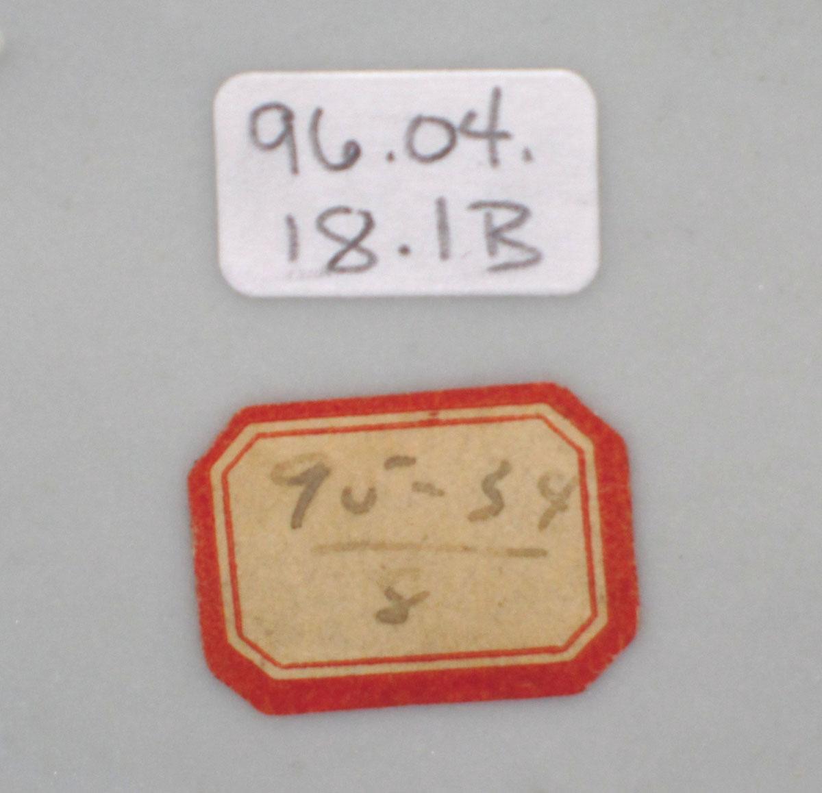 1996.0004.018.001 B Porcelain tureen label
