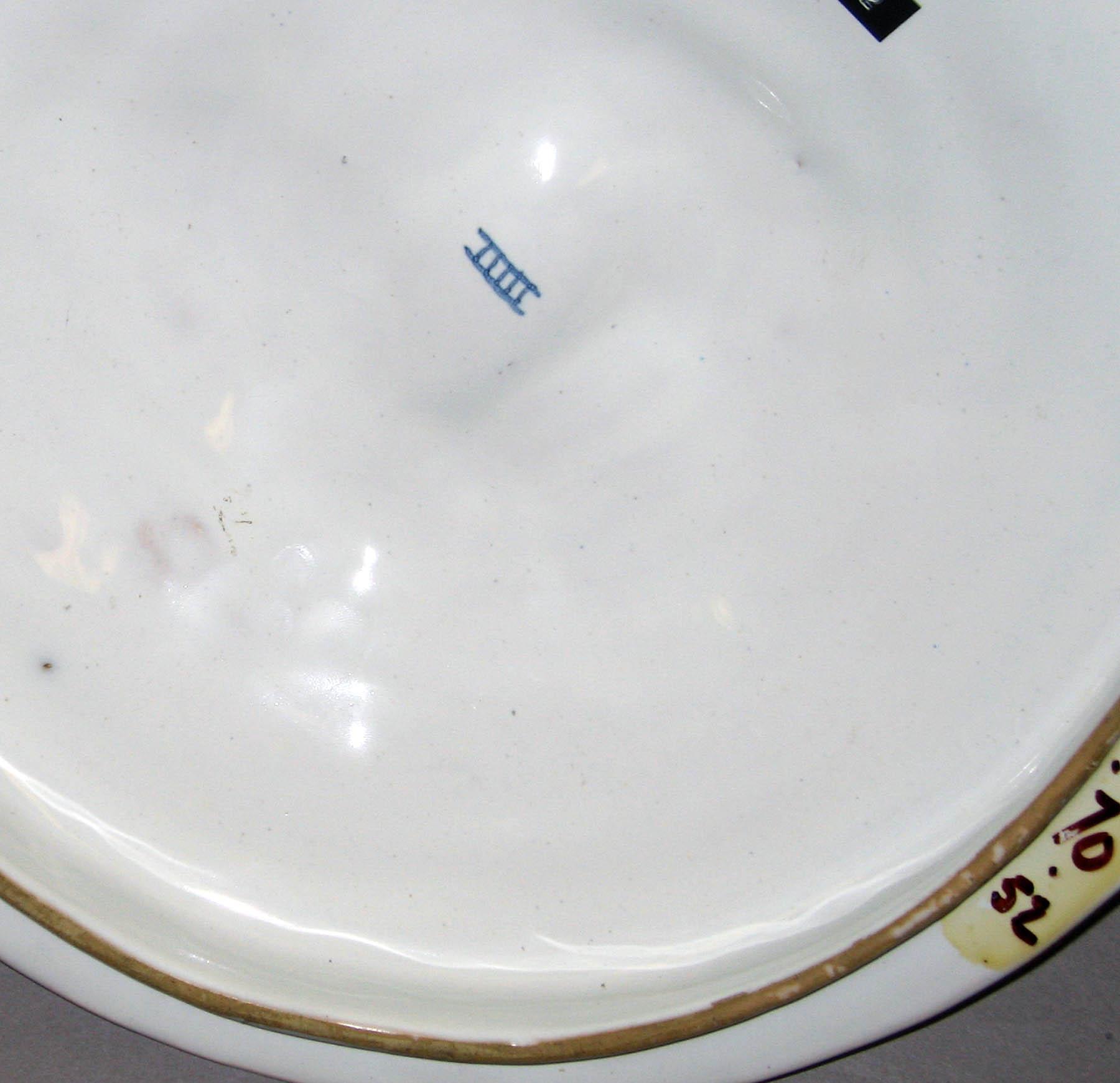 1996.0004.049 B Tin-glazed earthenware tureen (detail)