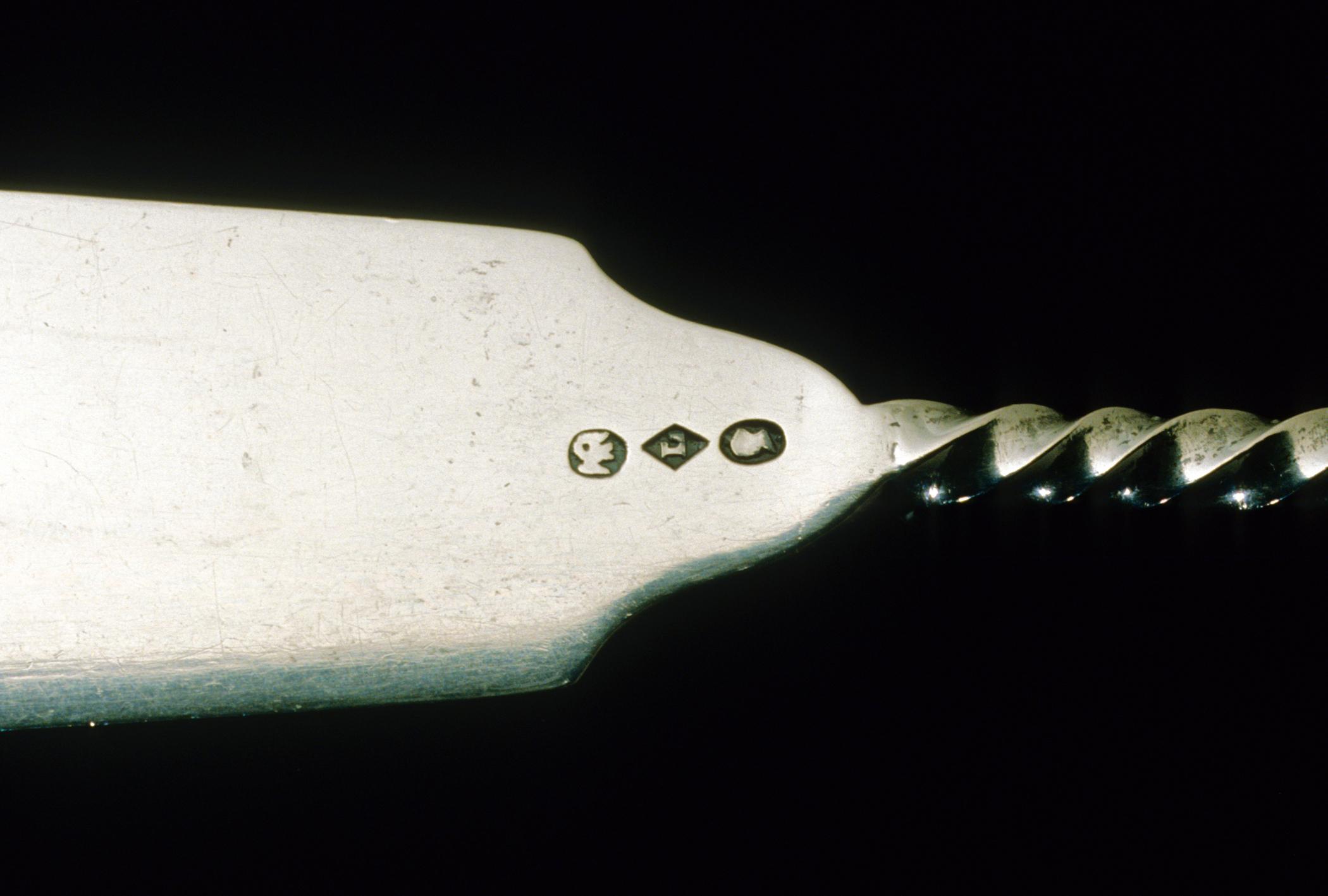 1996.0004.055 Ladle (detail)