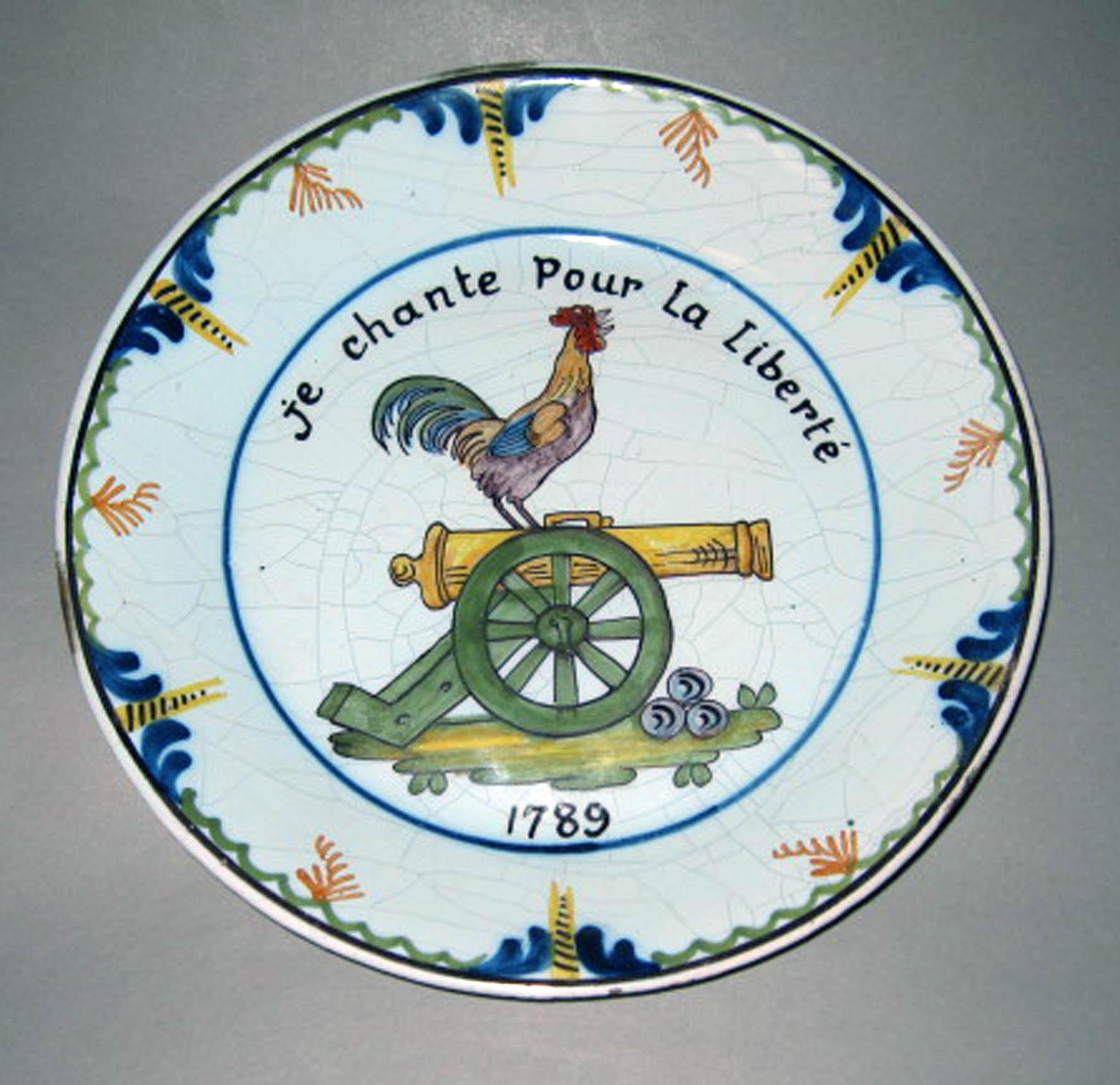 1996.0004.146 Nevers faience soup plate