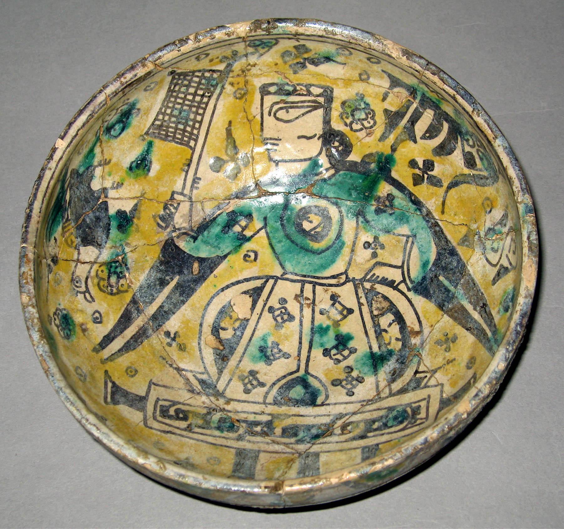 1996.0004.179 Nishapur earthenware bowl