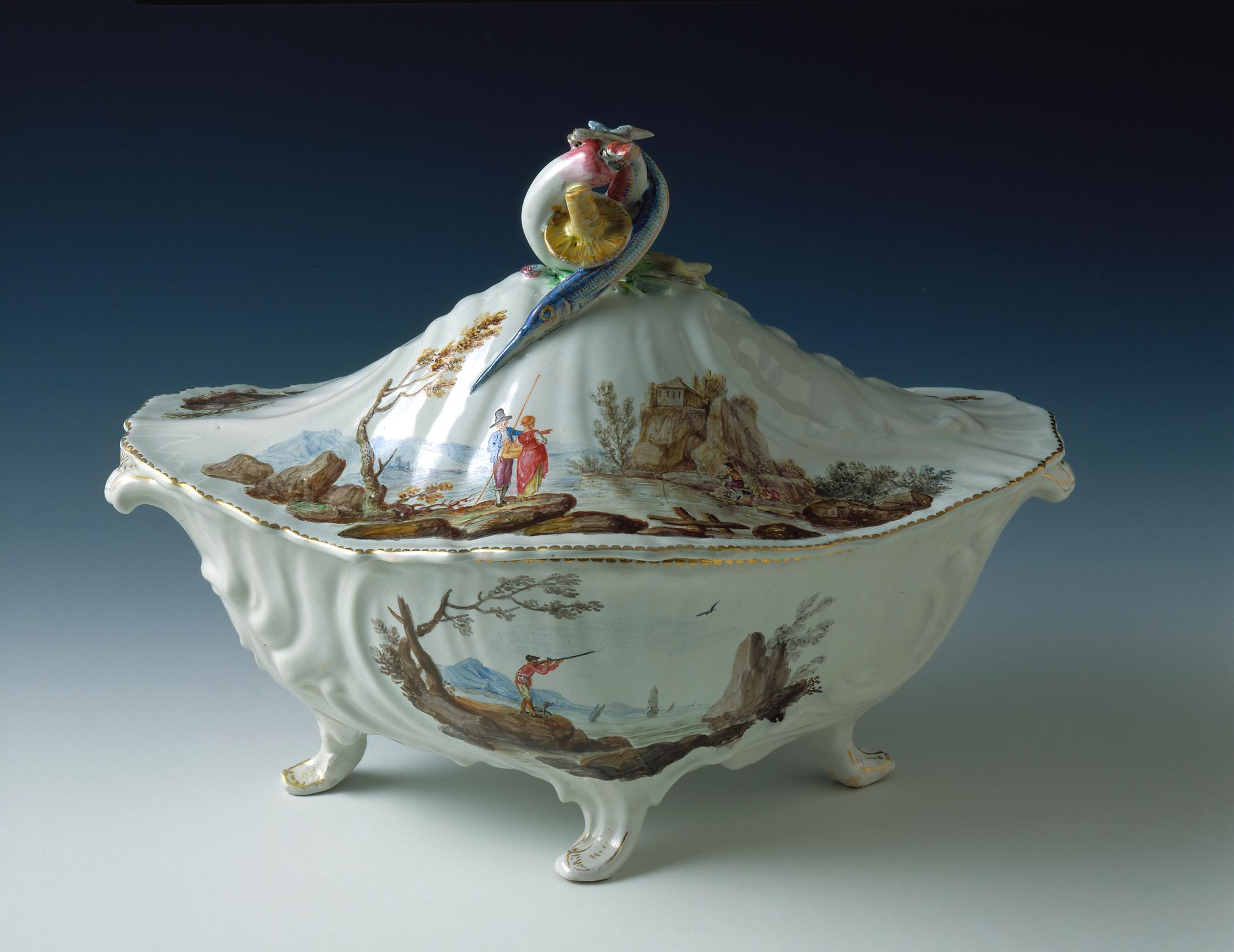1996.0004.215 A, B Tureen