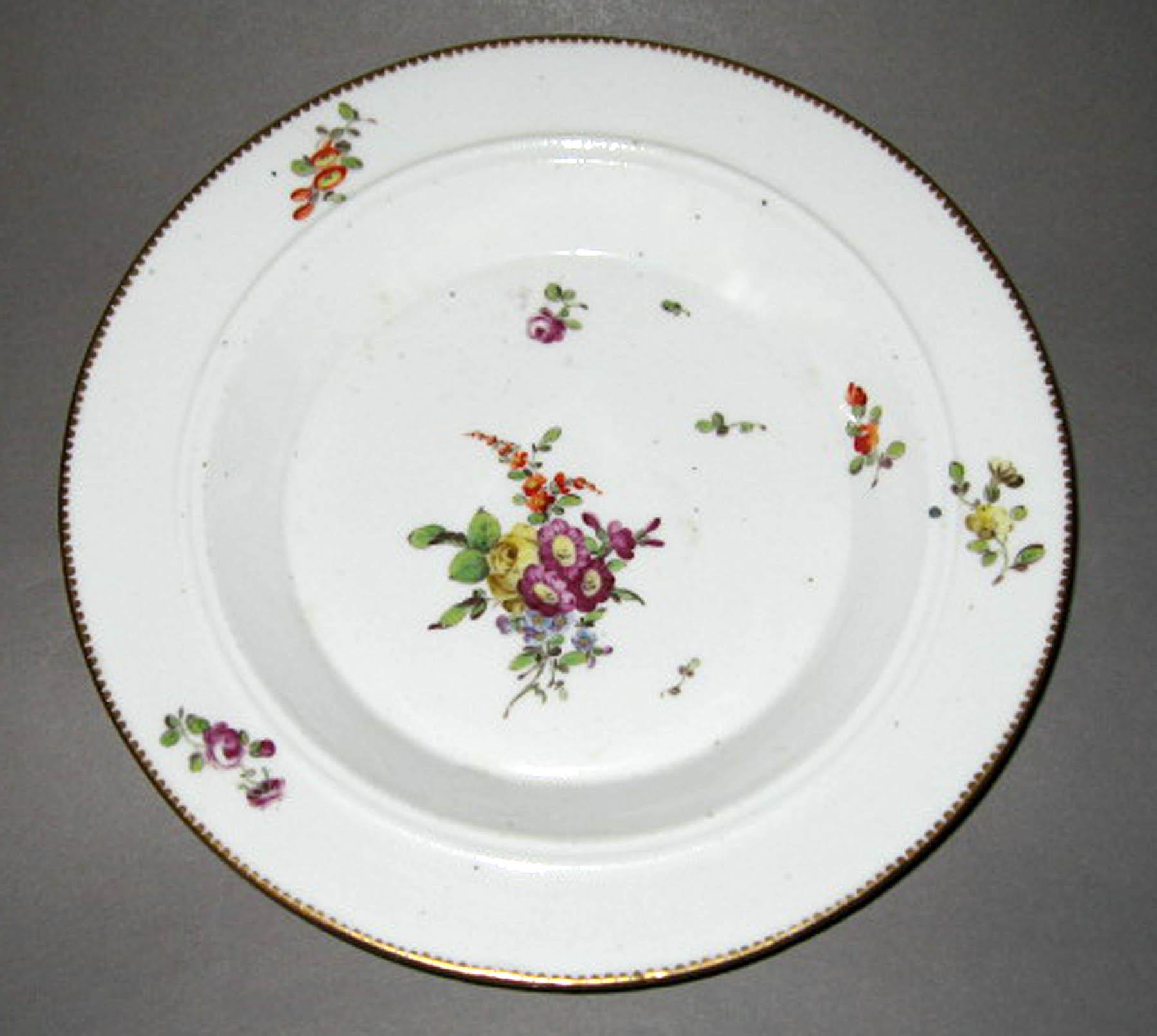 1996.0004.239.001 French porcelain soup plate