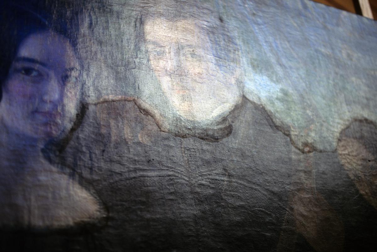 1996.0007 A Painting, Portrait, Detail 9