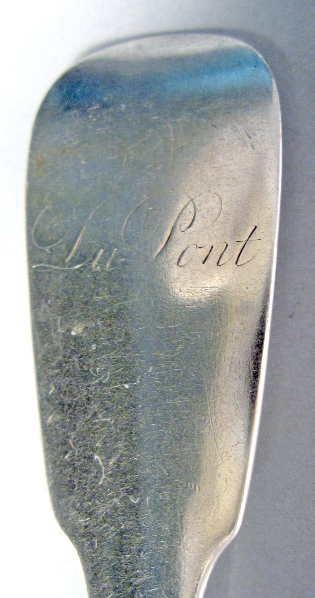 1996.0012.001.002 Silver Fork engraving