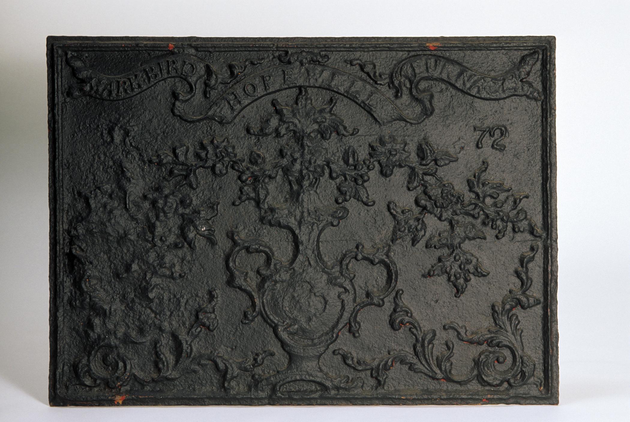 1996.0024 Stove Plate