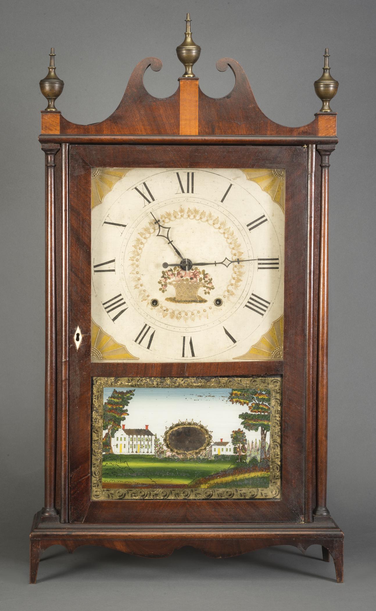 1996.0025 A-H Clock, view 1