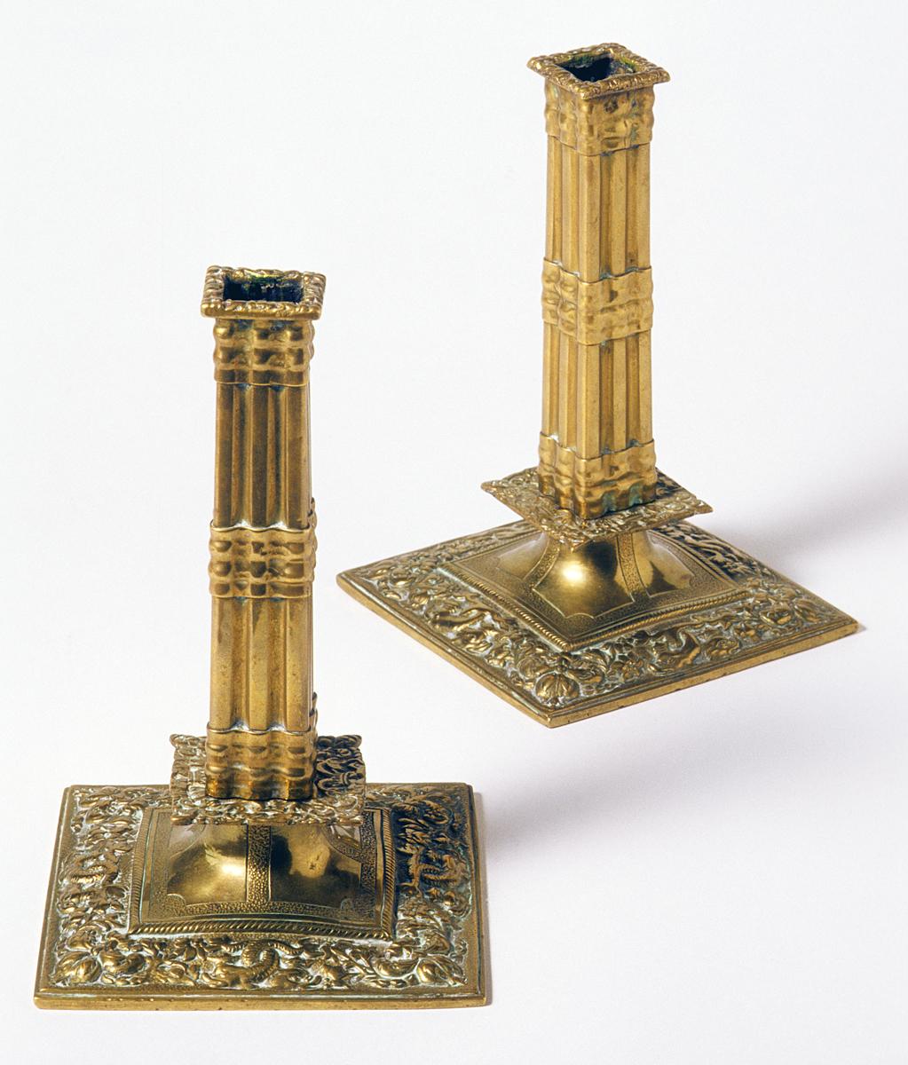 1996.0035.001-.002 Candlesticks