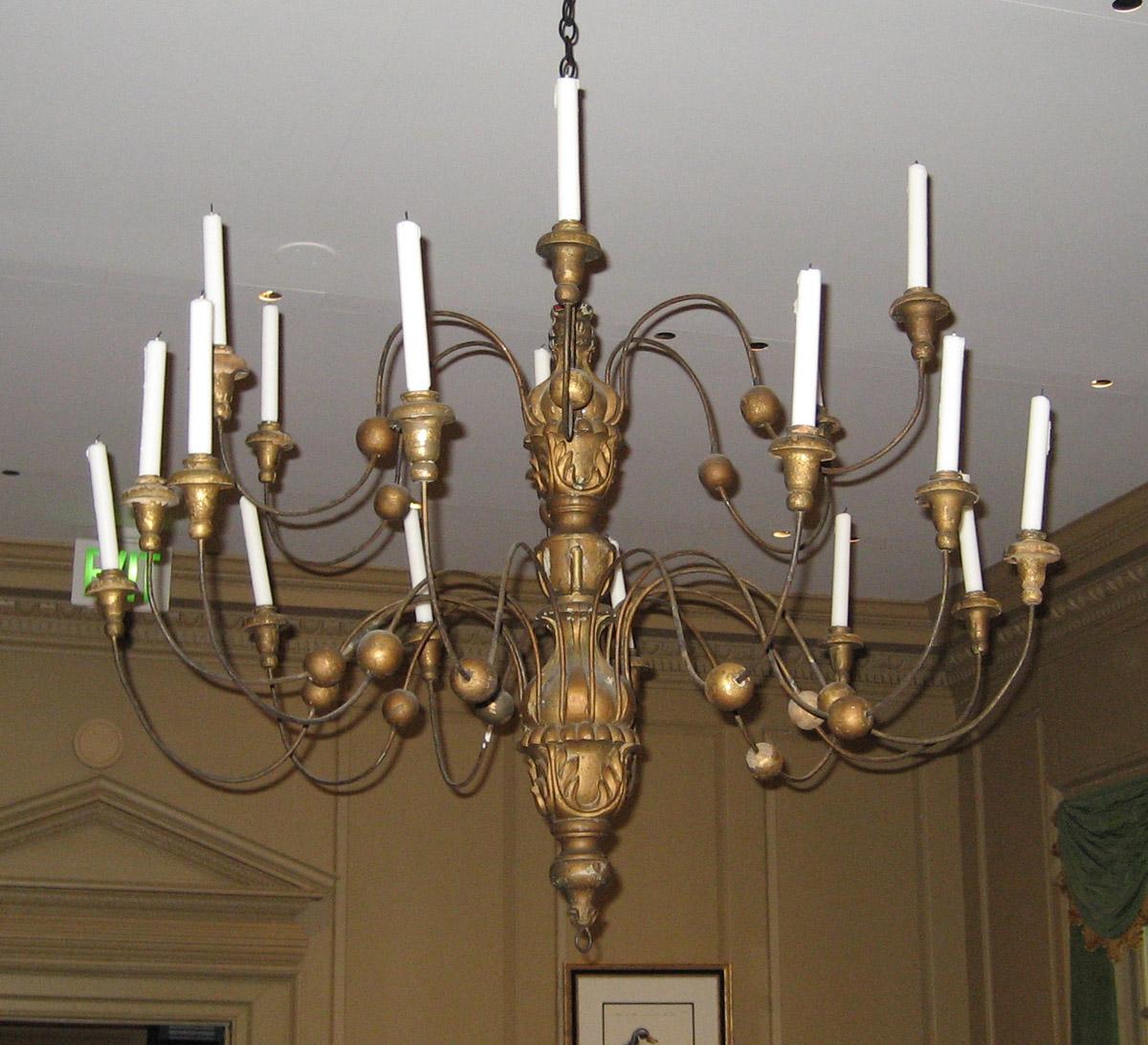 1997.0001 Chandelier, view 2