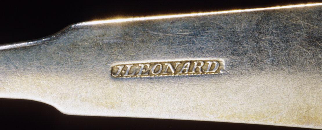 1997.0010.001 Spoon, Dessert Spoon, detail 1