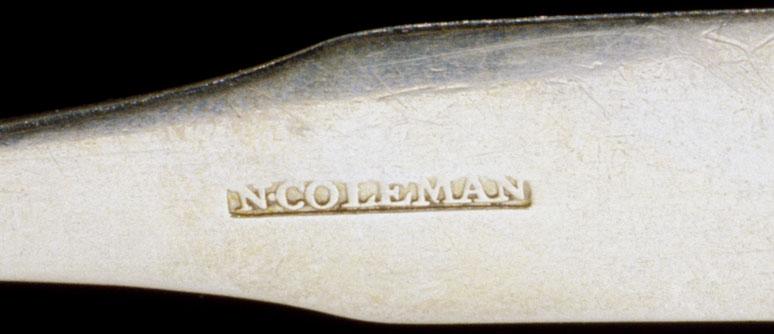 1997.0010.005 Spoon, Teaspoon, detail 1