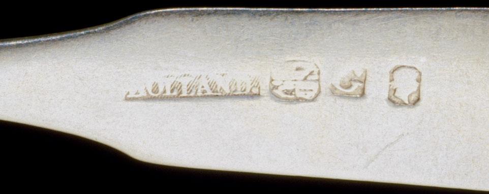 1997.0010.011 Spoon, Teaspoon, detail 1