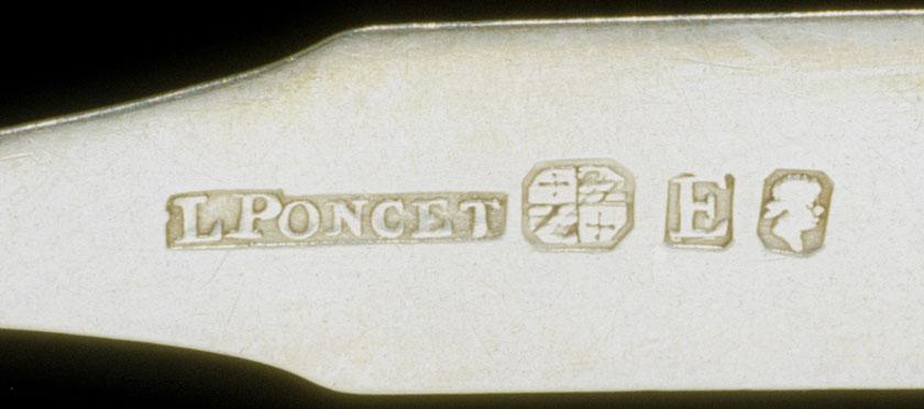 1997.0010.012 Spoon, Teaspoon, detail 1