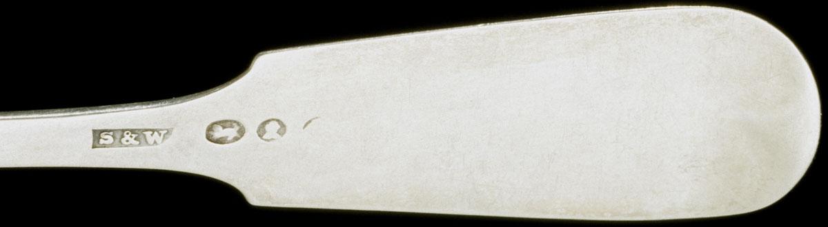 1997.0010.014 Spoon, Teaspoon, detail 1