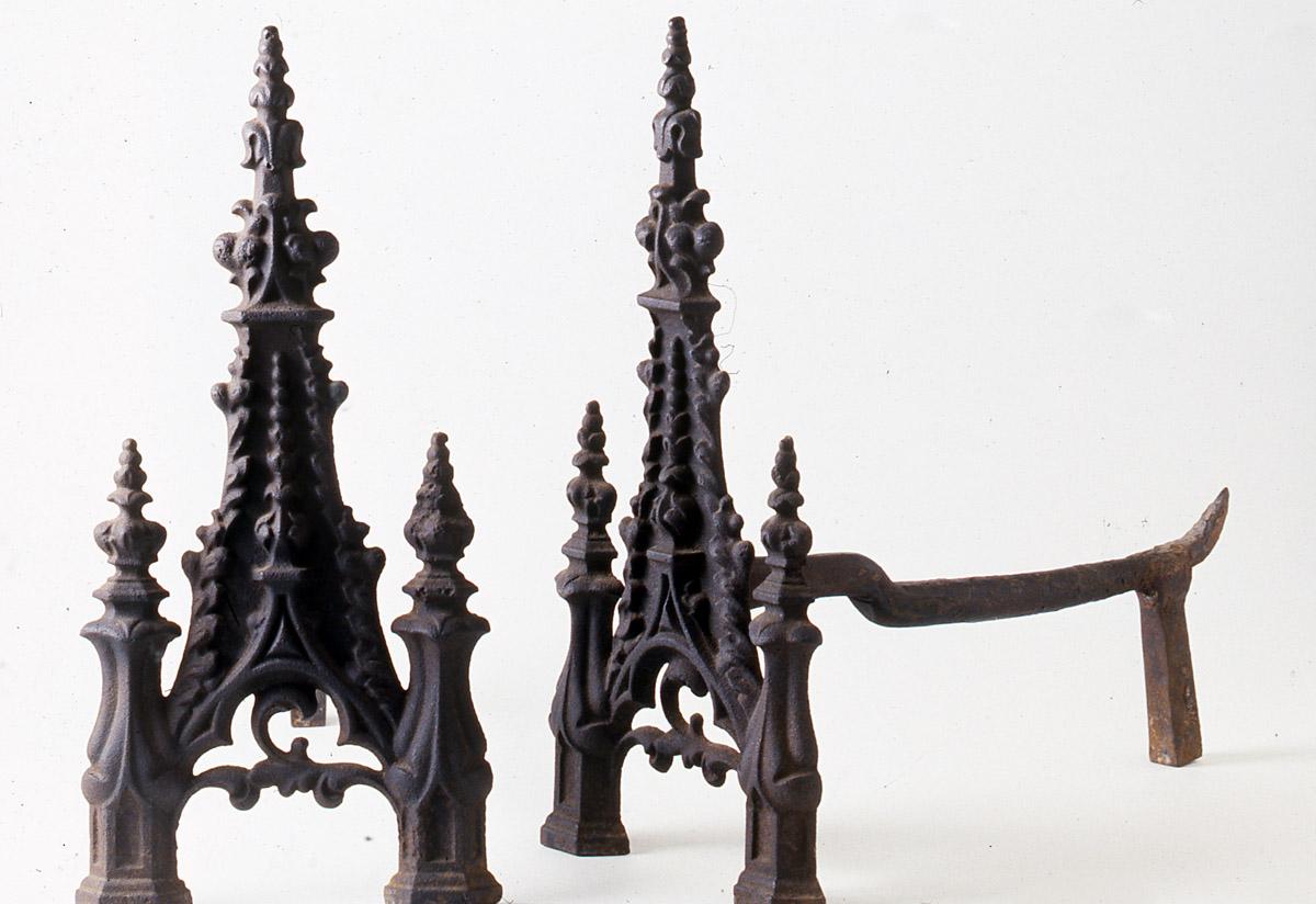 1997.0019.001 and .002 Andiron