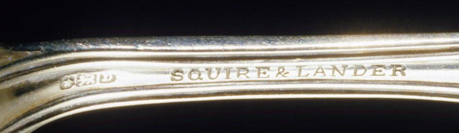 1997.0026.004 Spoon, Teaspoon, detail 1