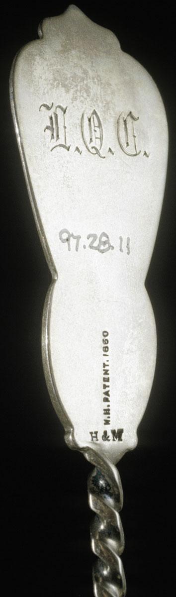 1997.0028.011 Spoon, Teaspoon, detail 1