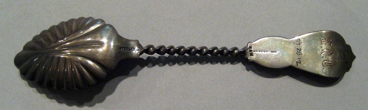 1997.0028.012 Silver Spoon underside