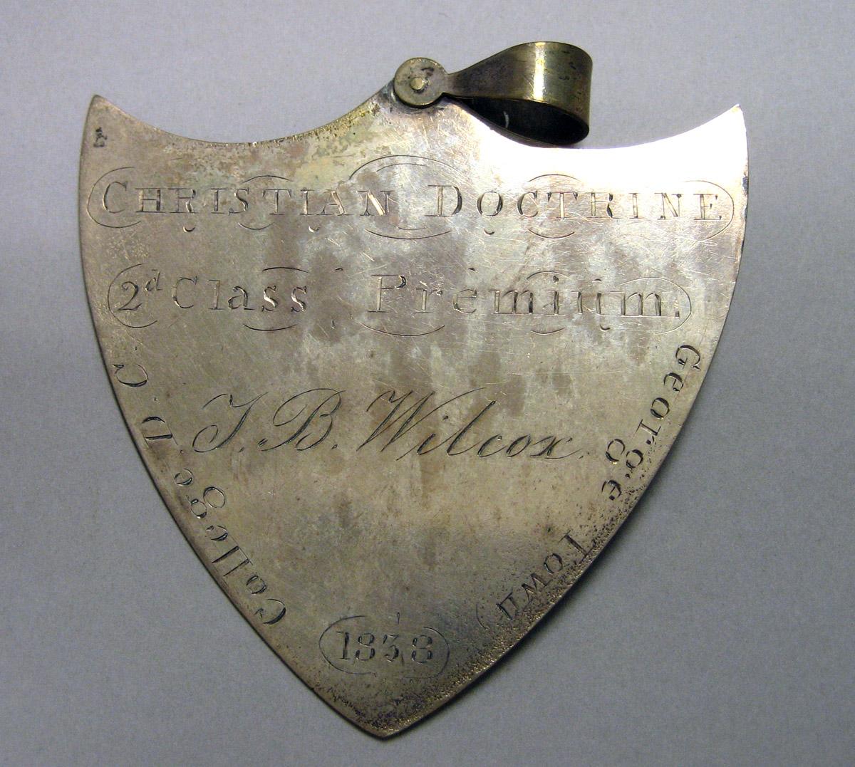 1997.0029.002 Silver Medal upper surface