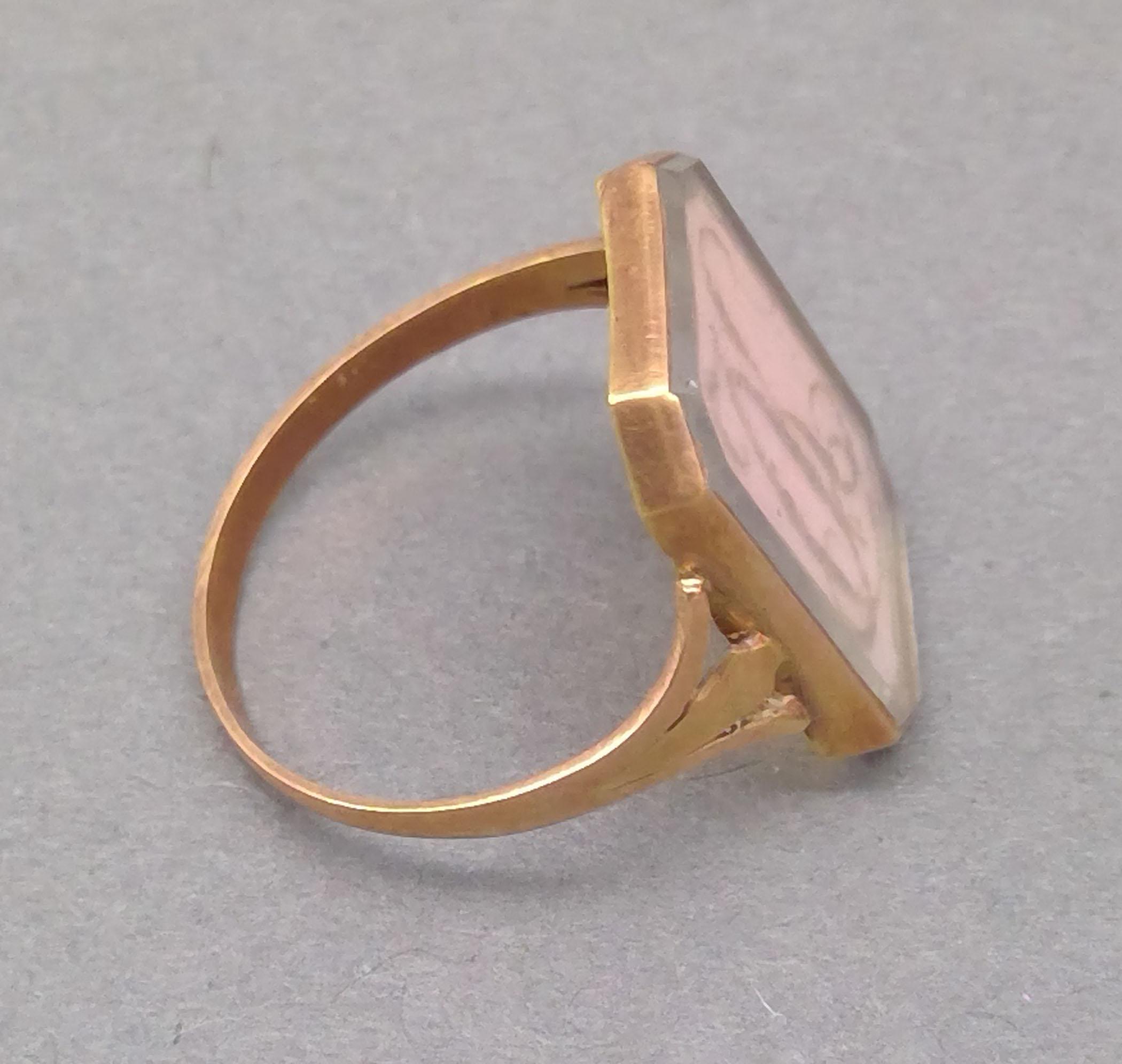 1997.0029.005 Ring (finger), Mourning ring, view 3