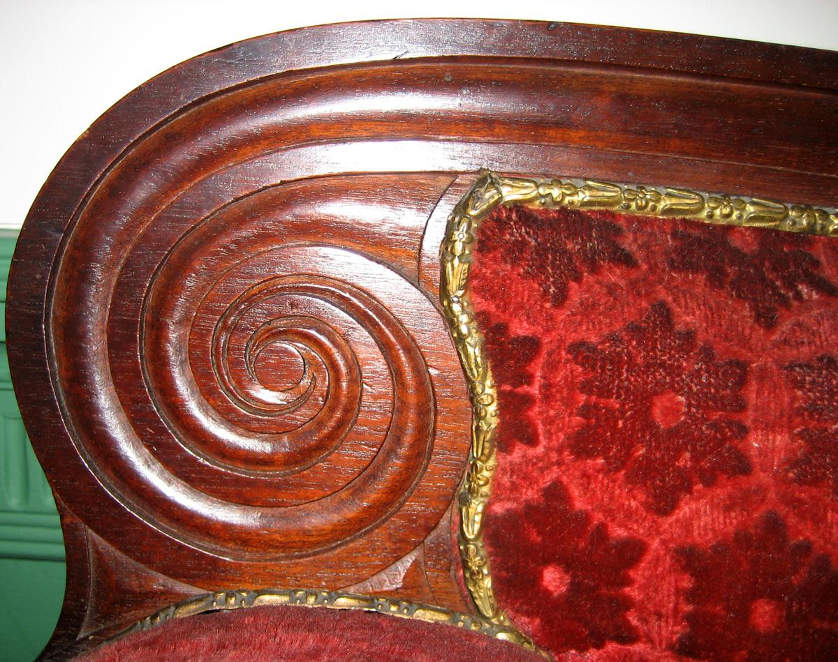 1997.0030 Sofa trim detail