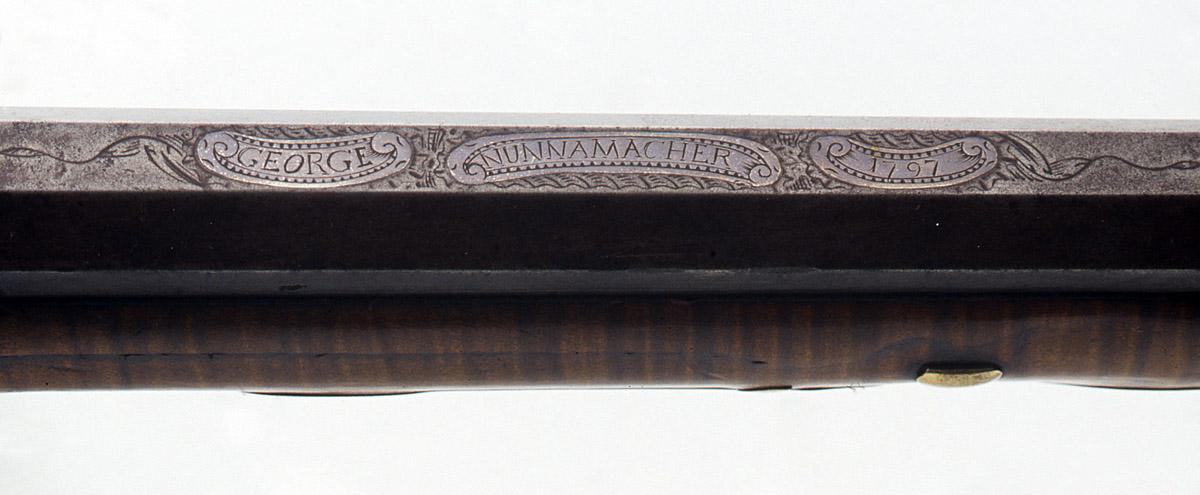 1997.0037 Rifle, Flintlock rifle (detail 5)