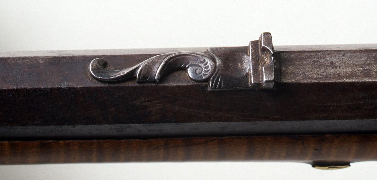 1997.0037 Rifle, Flintlock rifle (detail 3)