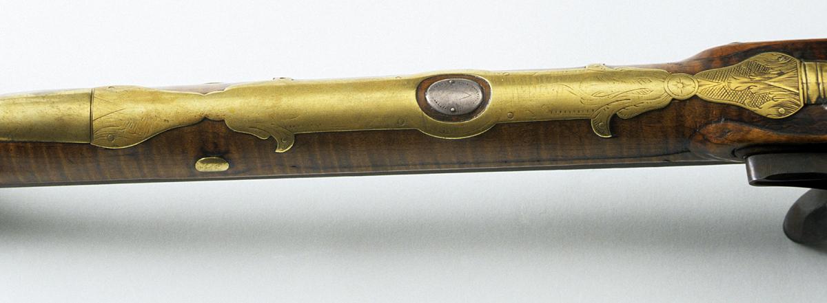 1997.0037 Flintlock Rifle, Detail 7