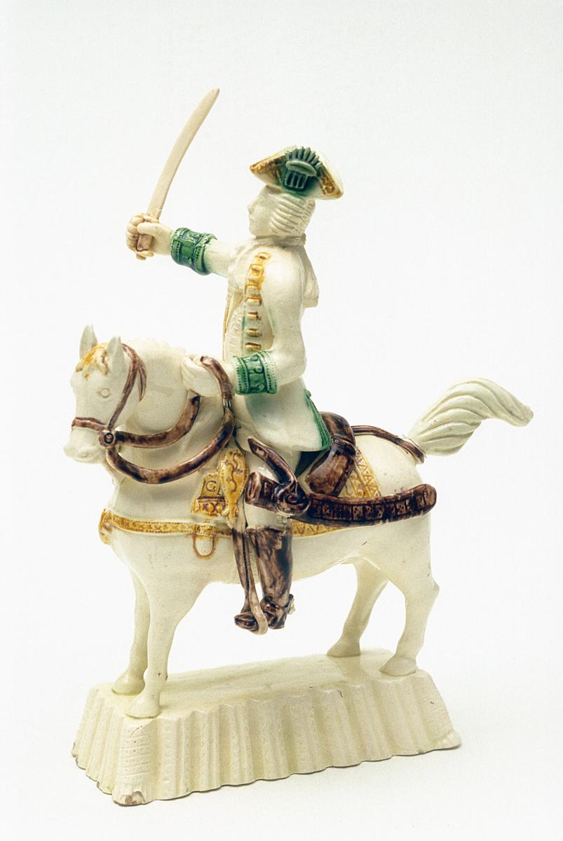1997.0038.003 Figure, Equestrian (Hussar)