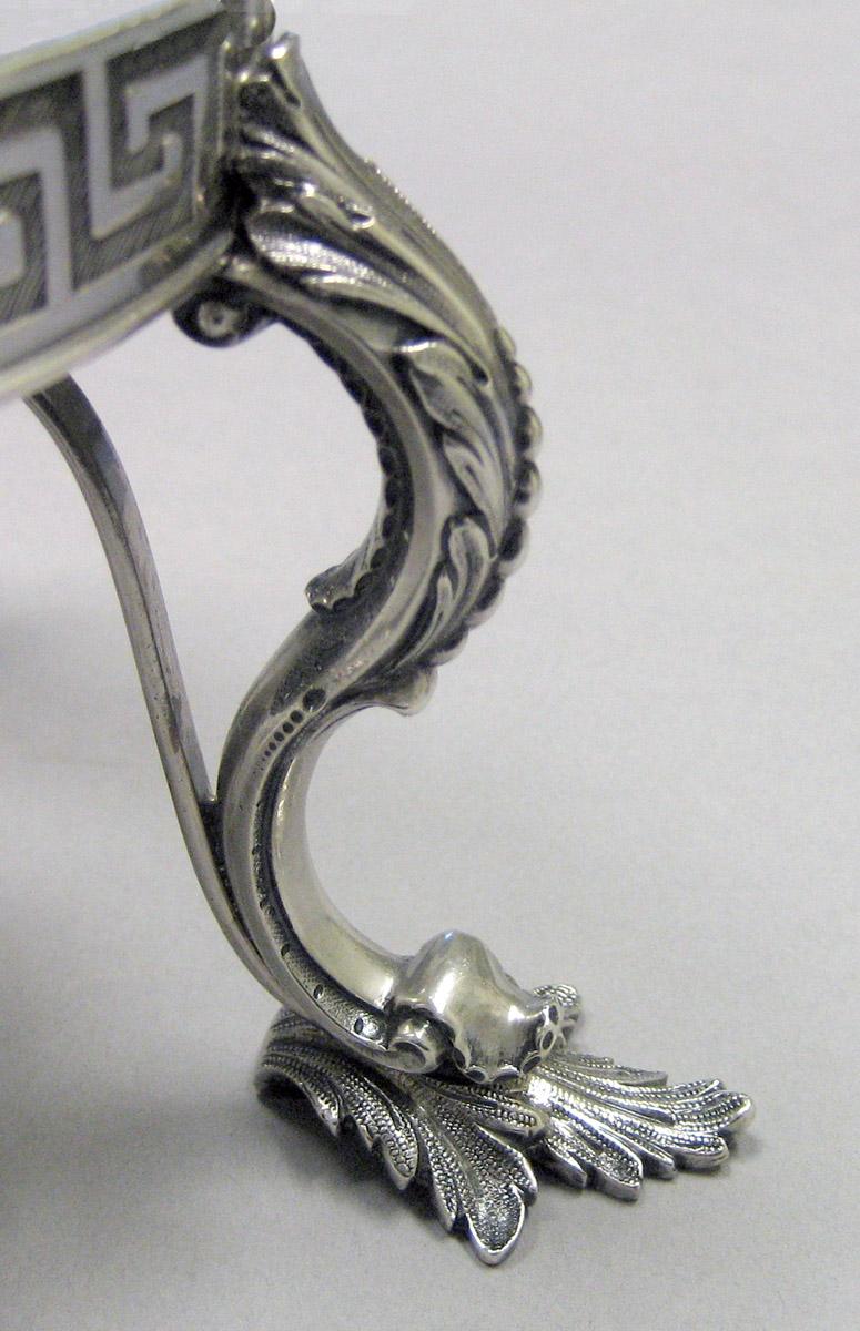 1997.0039 Silver Urn leg detail 2