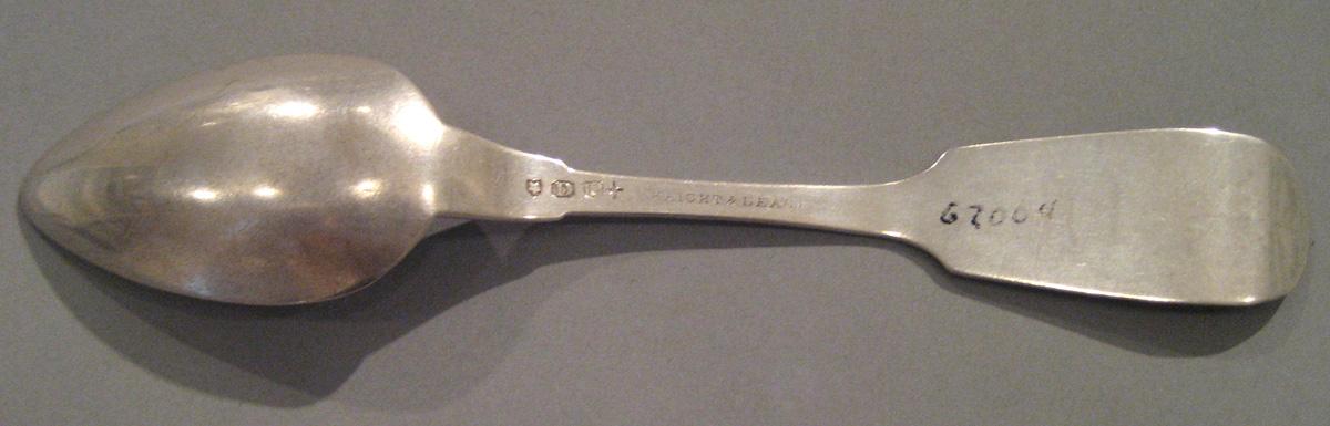 1998.0004.002 Silver Spoon underside