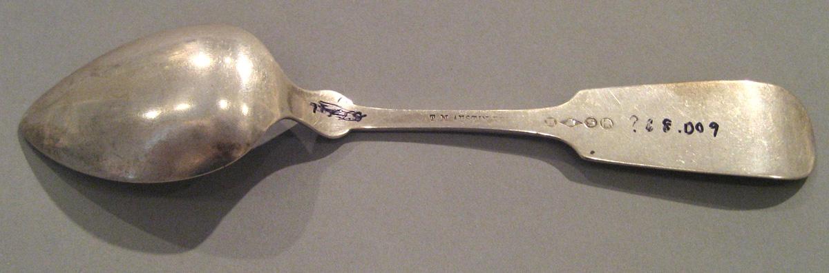 1998.0004.010 Silver Spoon underside