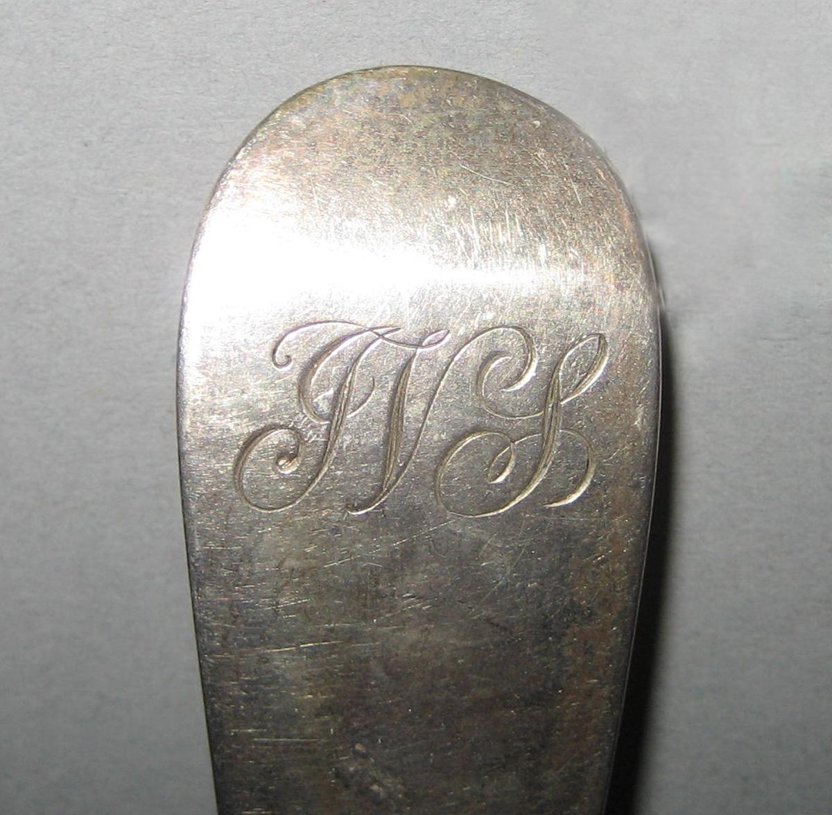 1998.0004.011.002 Silver Spoon engraving
