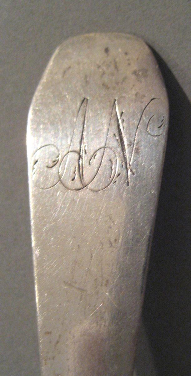 1998.0004.012 Silver Spoon engraving