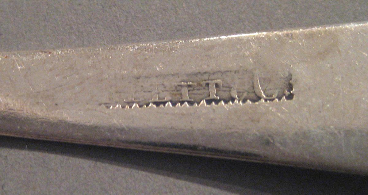 1998.0004.012 Silver Spoon marks