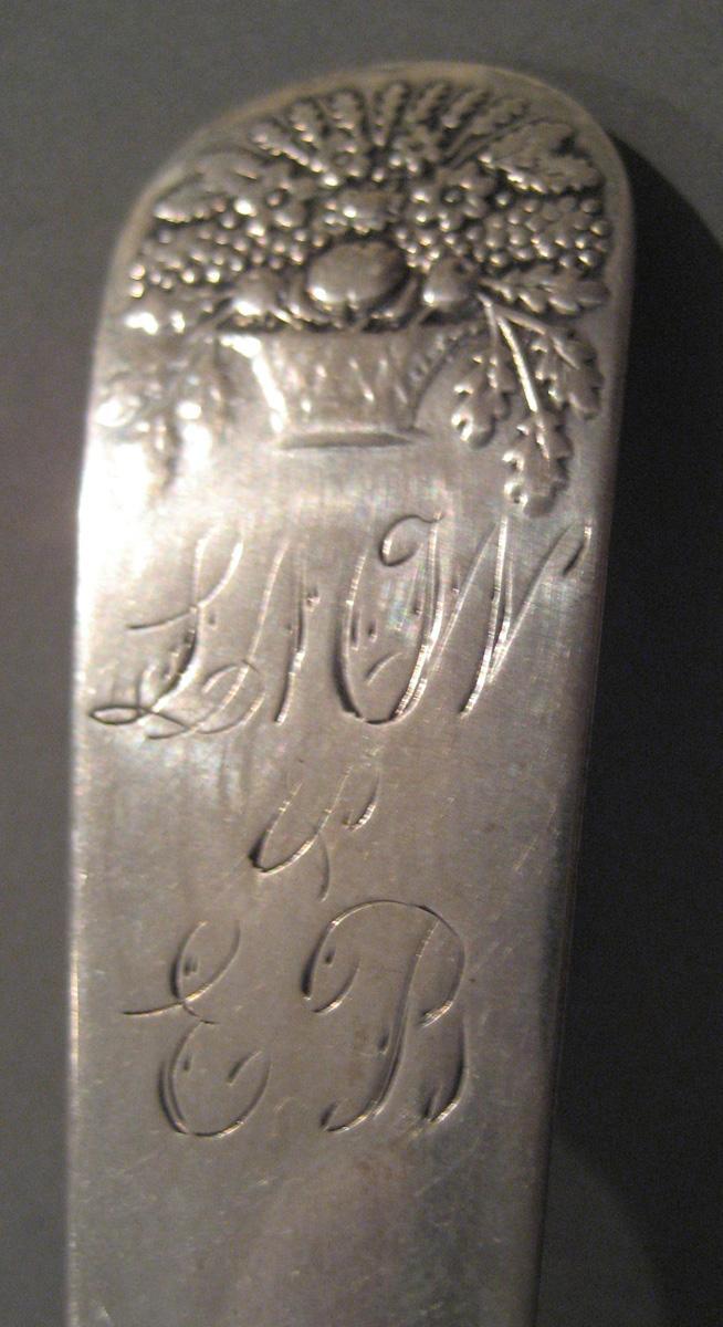 1998.0004.013.001 Silver Spoon engraving