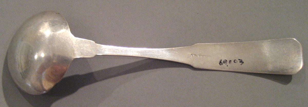 1998.0004.017 Silver Ladle underside